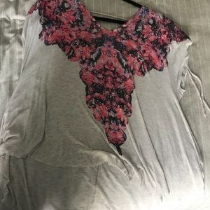 Free people Flower shirt